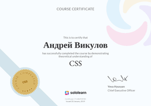 Sololearn: CSS
